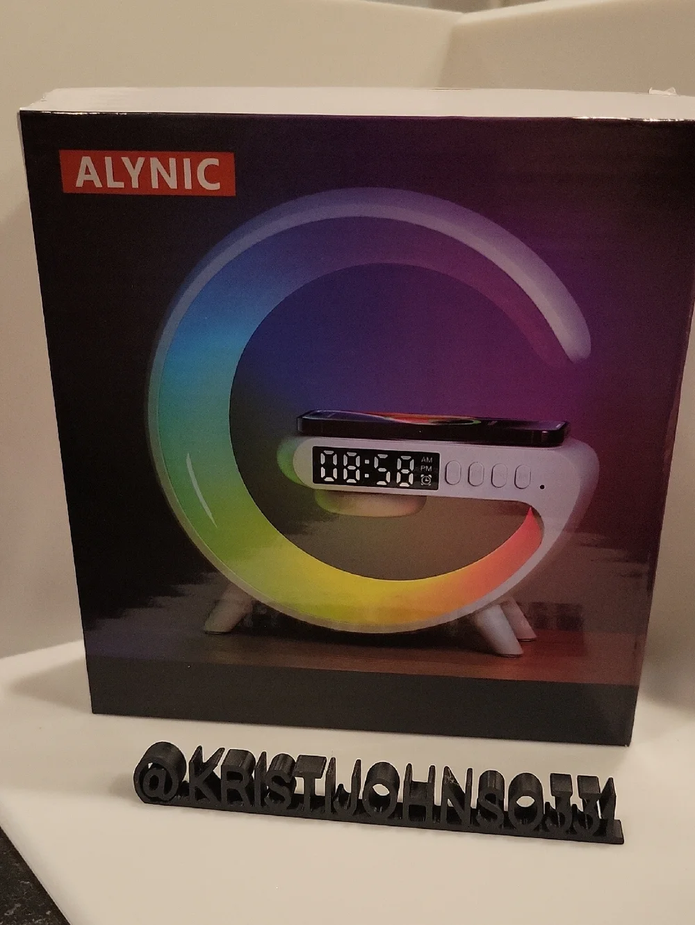 ENERG G6 Sunrise LED Alarm Clock - Multicolor Ring